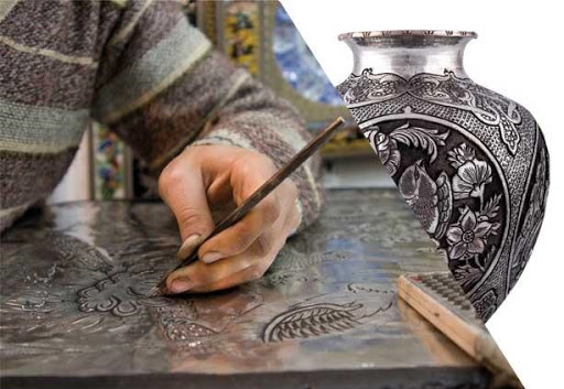 تابلوی قلمزنی اصفهان
