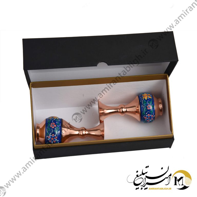 هدیه تبلیغاتی صنایع دستی گلدان مس و پرداز کد Had-1481